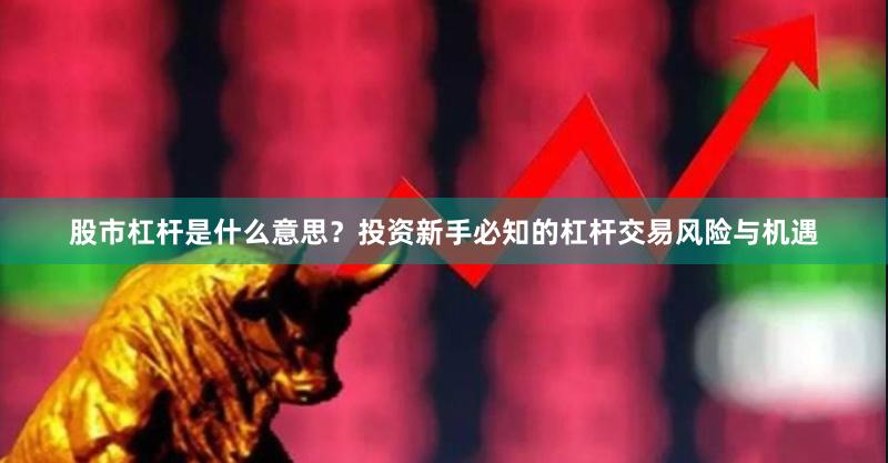 股市杠杆是什么意思？投资新手必知的杠杆交易风险与机遇